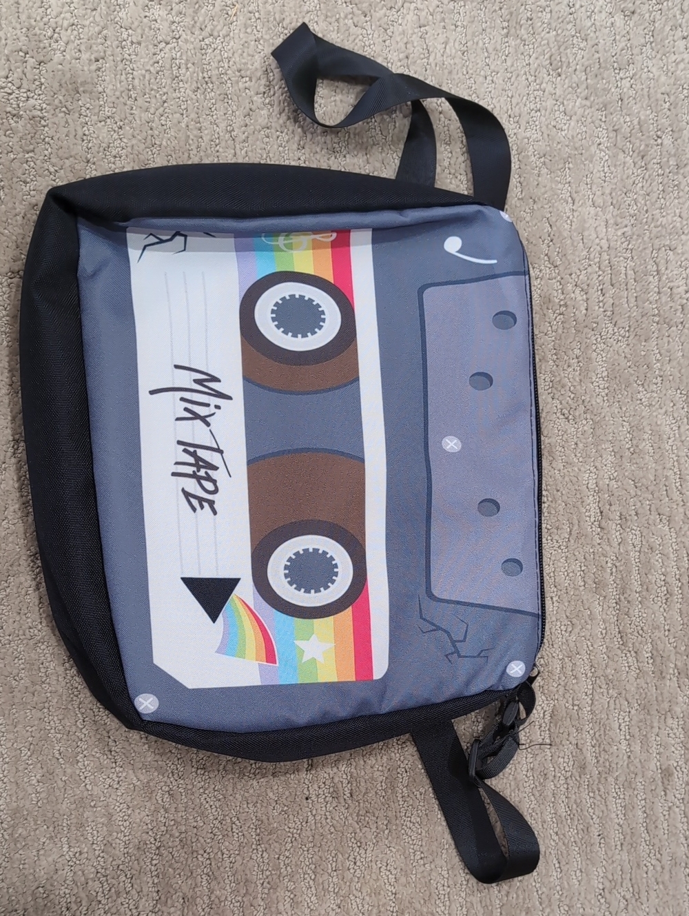 80's Cassette Mix-Tape Crossbody Bag